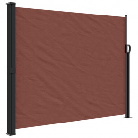 Retractable Side Awning Brown