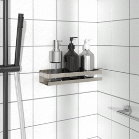 Shower Shelf Silver 304 Stainless Steel One Size Shower...