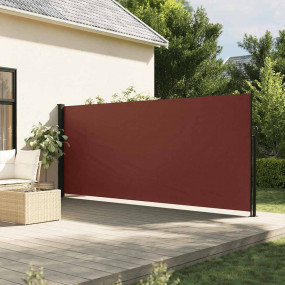 Retractable Side Awning Brown