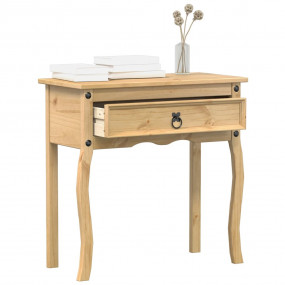 Console Table Honey wax finish