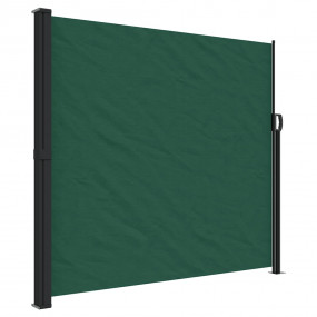 Retractable Side Awning Dark Green