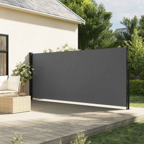 Retractable Side Awning Anthracite