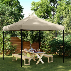 Party Tent Taupe and Black
