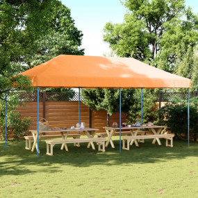 Party Tent Orange and Blue