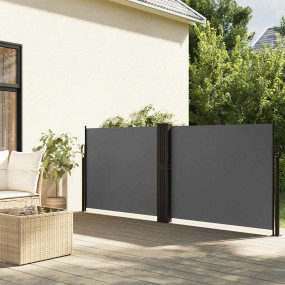 Retractable Side Awning Anthracite