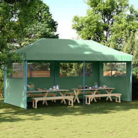 Party Tent Green and Blue