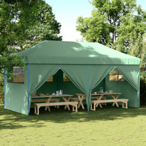 Party Tent Green and Blue