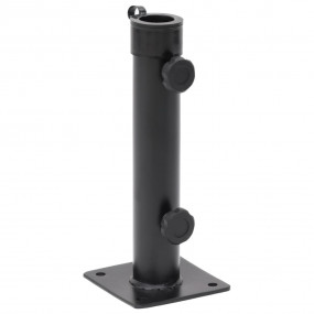 Parasol Base Matt Black Steel with powder coating Compa...