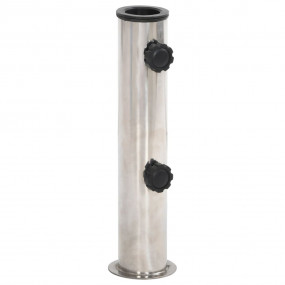 Umbrella Base Silver Stainless steel Compact Adjustable...