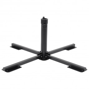 Parasol Base Glossy black Steel with powder coating Sta...