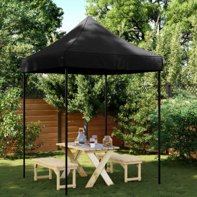 Party Tent Black Oxford fabric with PVC coating, Powder...