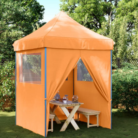 Party Tent Orange Oxford fabric Large Foldable Party Te...