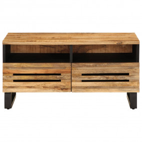 Coffee Table Rough Mango Wood Solid Mango Wood Medium