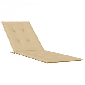 Deck Chair Cushion Melange beige 100% polyester Deck Ch...