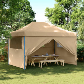 Party Tent Beige and Blue