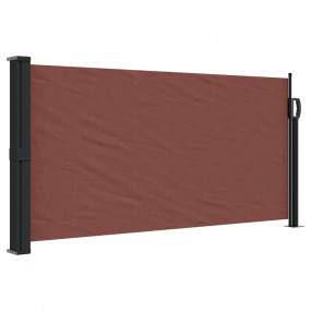 Retractable Side Awning Brown
