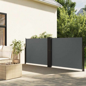 Retractable Side Awning Anthracite