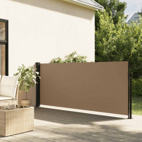 Retractable Side Awning Taupe