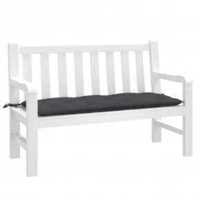 Garden Bench Cushion Melange anthracite 100% polyester ...