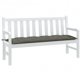 Garden Bench Cushion Melange dark grey 100% polyester