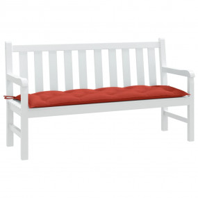 Garden Bench Cushion Melange Red 100% Polyester 59 x 19...