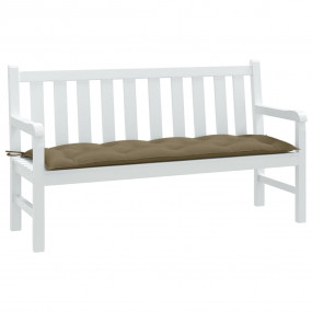 Garden Bench Cushion Melange Taupe 100% polyester