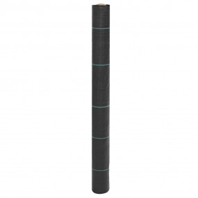 Weed Membrane Black with green stripes 100% Polypropyle...