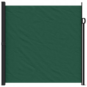 Retractable Side Awning Dark green