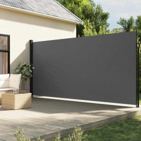 Retractable Side Awning Anthracite