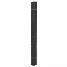 Weed Membrane Black Polypropylene 3.3 x 82 ft Durable