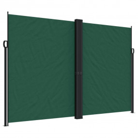 Retractable Side Awning Dark Green