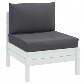 Pallet Cushion Melange Anthracite Foam fiber and polyes...