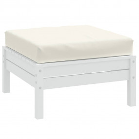 Pallet Cushion Melange Cream 100% Polyester 24x24 in