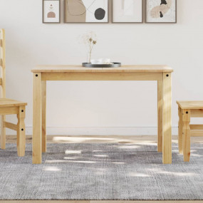 Dining Table Honey Solid pine wood Medium Simple Dining...