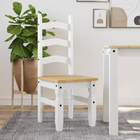 Dining Chair White Solid pine wood Standard Durable