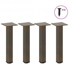 Coffee Table Leg Natural Steel Powder-coated steel