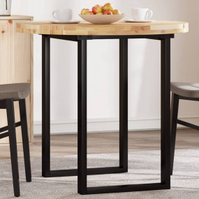 Table Top Natural acacia Solid Acacia wood 31.5 in Dura...