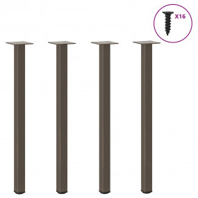 Coffee Table Leg Natural steel Powder-coated steel Medi...