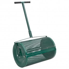 Compost Spreader Green Steel Standard Height-Adjustable