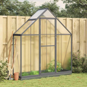 Greenhouse Anthracite Aluminum 66.5 x 22.8 x 79.5 in