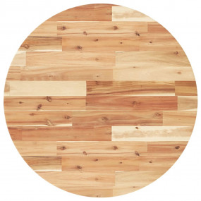 Table Top Natural wood Solid Acacia wood 27.6 in Durabl...