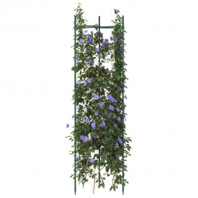 Tomato Cage Set of 2 Green Steel with PE coating, Polyp...