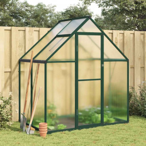 Greenhouse Green and Transparent Aluminum, Polycarbonat...
