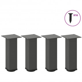 Coffee Table Leg Anthracite Powder-coated steel Adjusta...