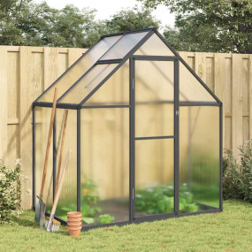 Greenhouse Anthracite and Transparent Aluminum, polycar...