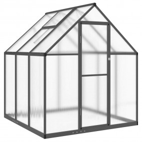 Greenhouse Anthracite Aluminum, polycarbonate