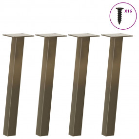 Coffee Table Leg Natural steel Powder-coated steel Medi...