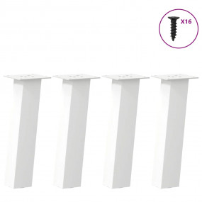 Coffee Table Leg White Powder-coated steel Medium Heavy...