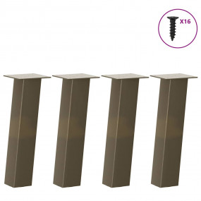 Coffee Table Leg Natural Steel Powder-coated steel 16.5...