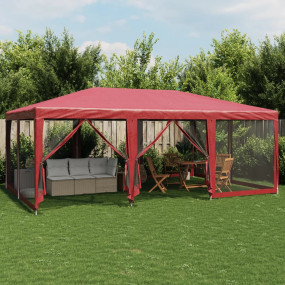 Party Tent Red High-density polyethylene (HDPE) Large F...
